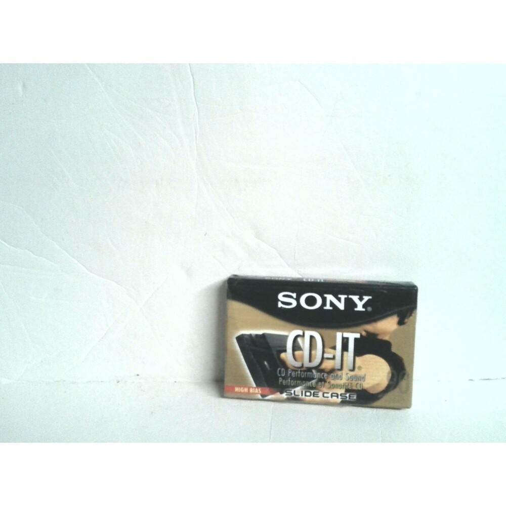 Sony Blank Cassette Sealed 90 High Bias CD-IT